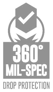 360° Mil-Spec Drop Protection (highlight)